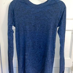 Lululemon Swiftly Tech Long Sleeve Navy Blue Size 8